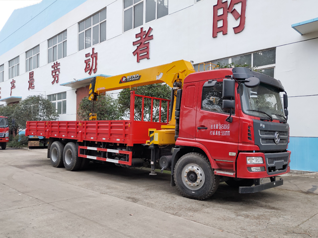 程力12噸陜汽軒德X6隨車吊,陜汽 -- 軒德12噸隨車起重運輸車